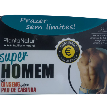 SUPER HOMEM - CÁPSULA NATURAL